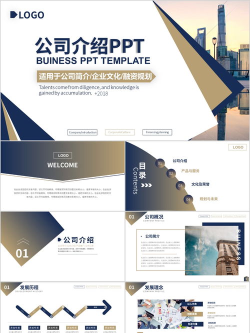 行稳致远，智领未来 XX集团品牌实力展示与战略蓝图